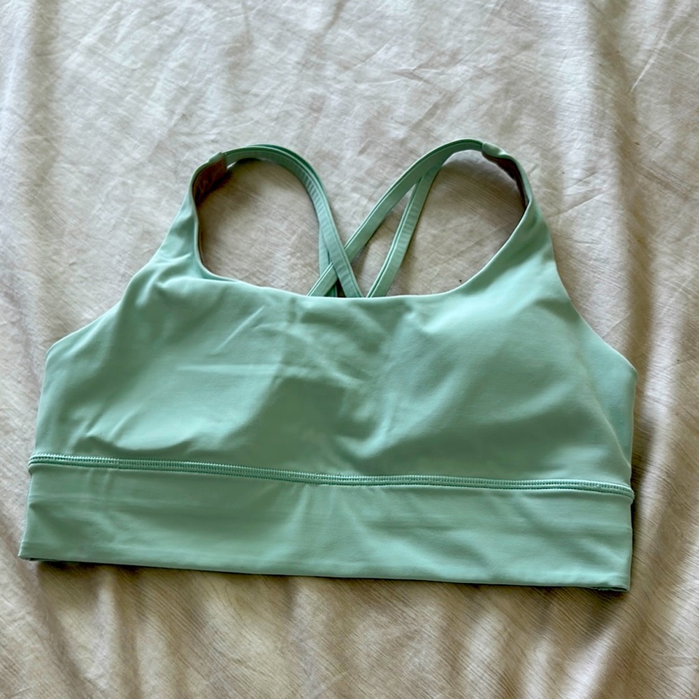 Lululemon Mint Green Sports Bra
